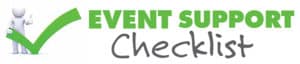 Event Support Checklist